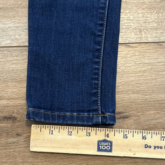 Women's Kancan Mid Rise Super Skinny Jeans SZ 26 x 28 Blue Stretch KC7092 - Picture 6 of 12